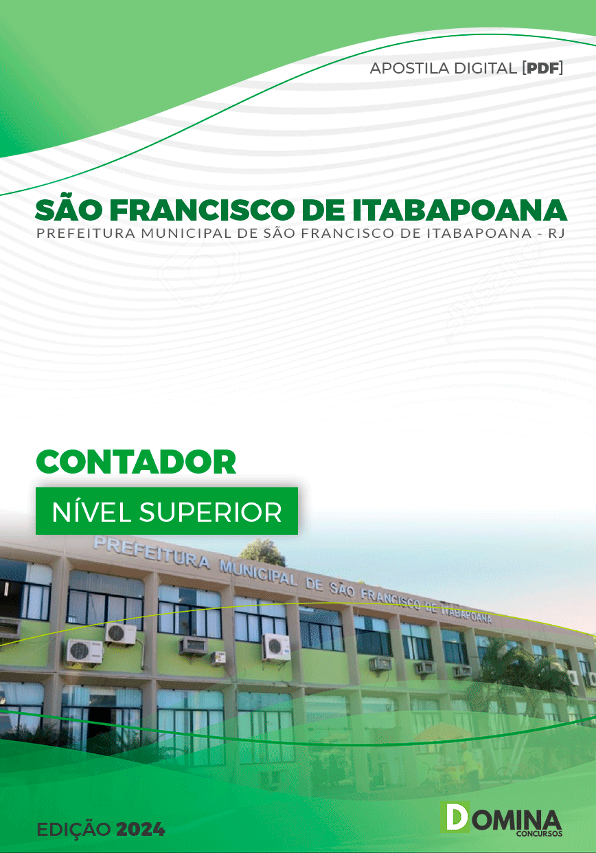 Apostila Contador São Francisco Itabapoana RJ 2024