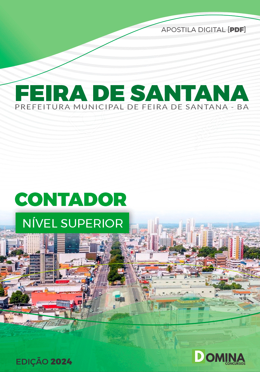 Apostila Contador Feira de Santana BA 2024