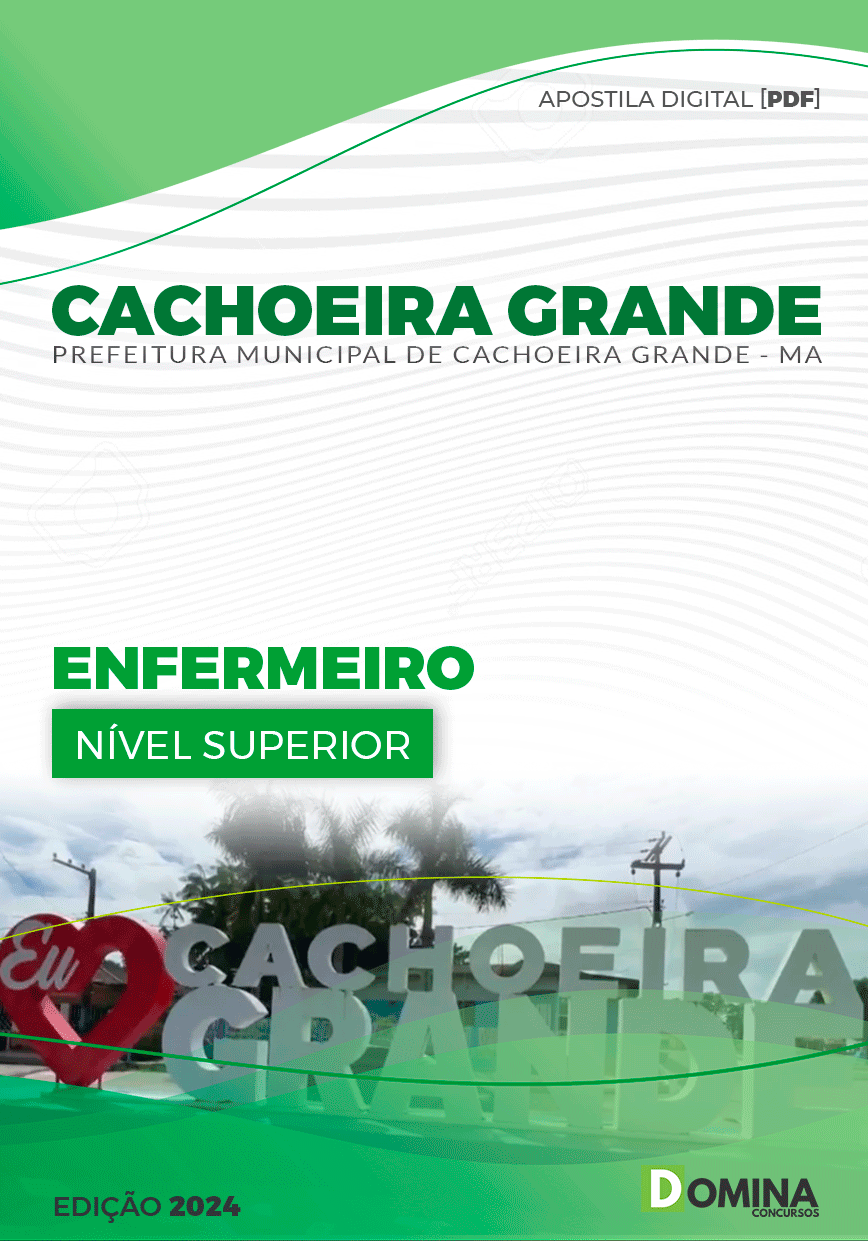 Apostila Cachoeira Grande MA 2024 Enfermeiro