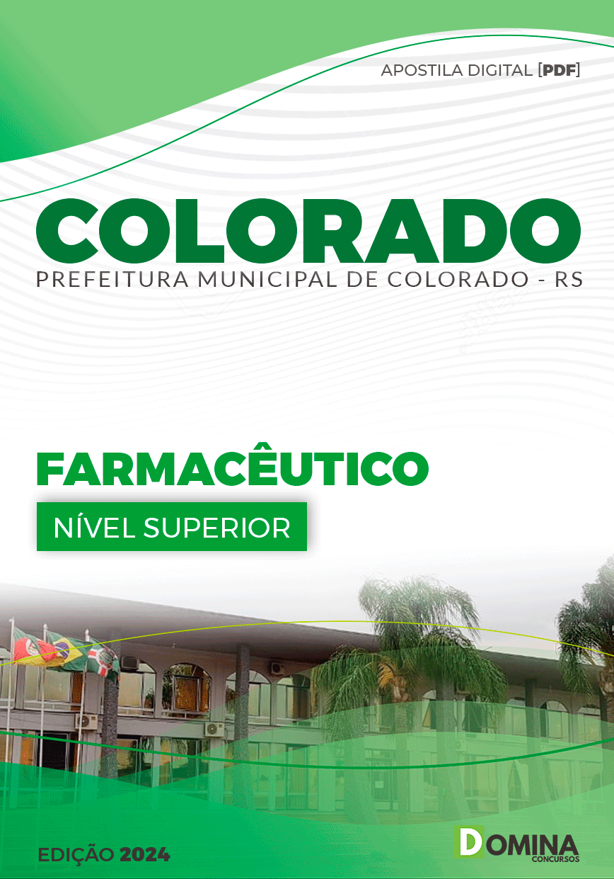 Apostila Colorado RS 2024 Farmacêutico