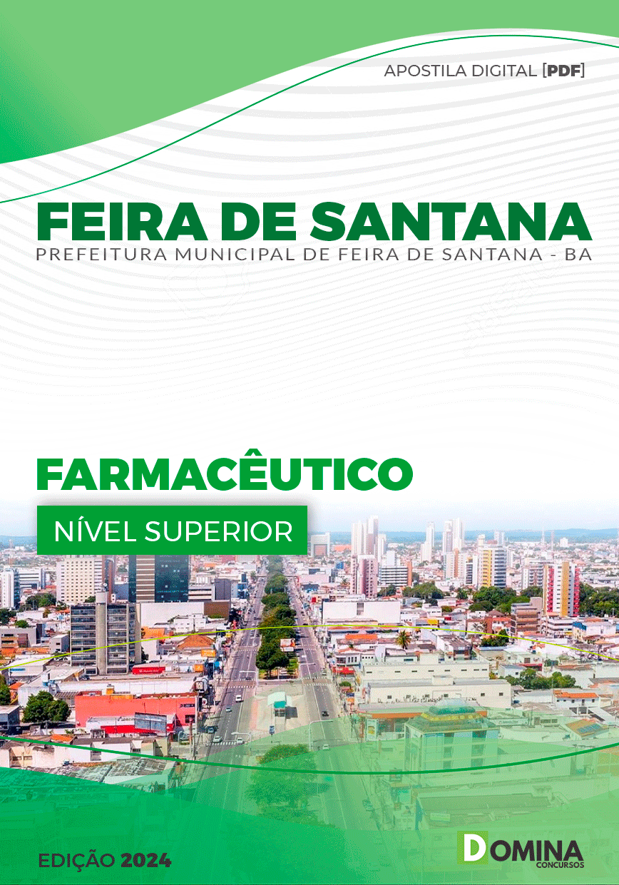 Apostila Farmacêutico Feira de Santana BA 2024