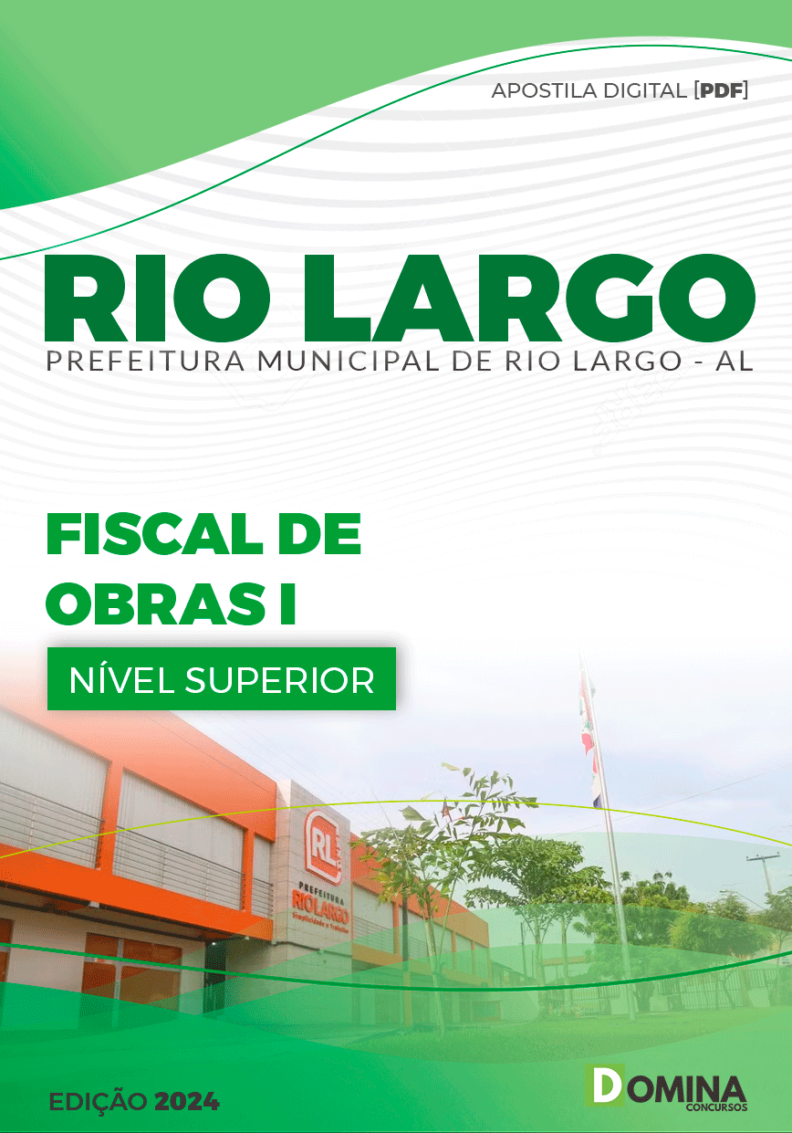 Apostila Fiscal de Obras Rio Largo AL 2024