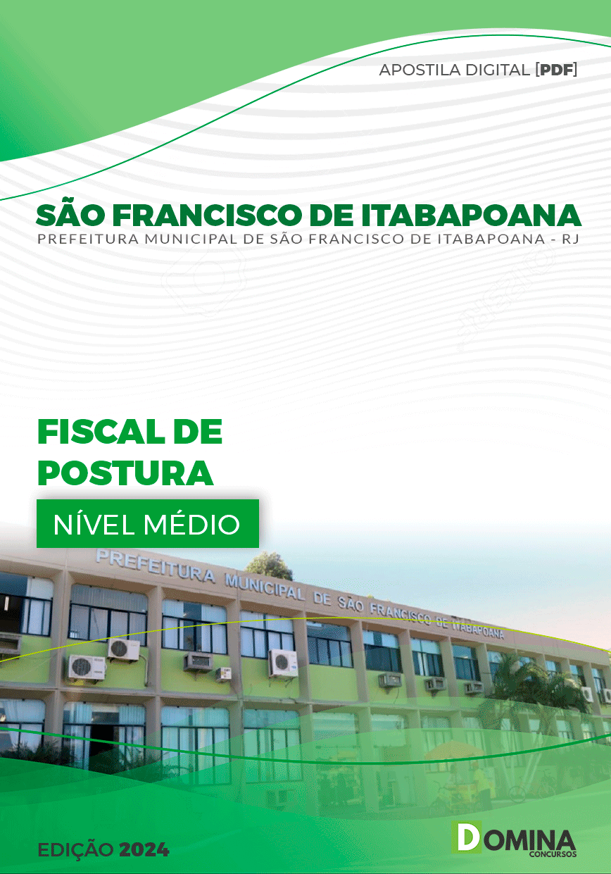 Apostila Fiscal de Postura São Francisco Itabapoana RJ 2024