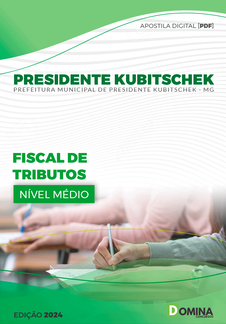 Apostila Fiscal de Tributos Presidente Kubitschek MG 2024