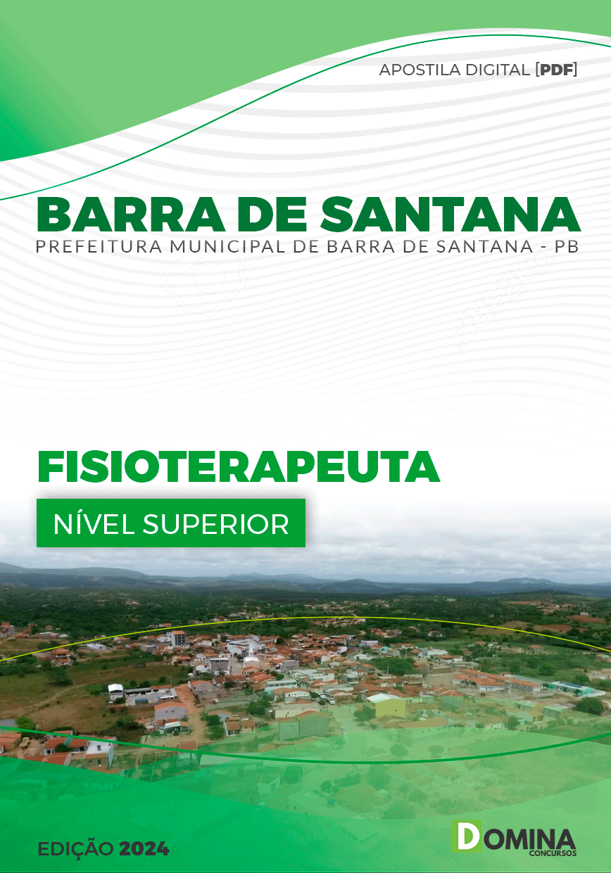 Apostila Barra De Santana PB 2024 Fisioterapeuta