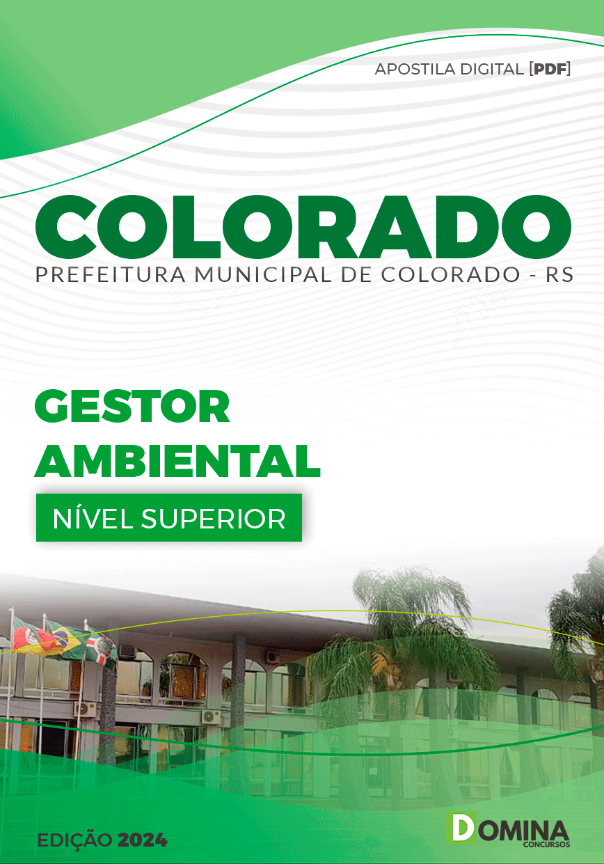 Apostila Colorado RS 2024 Gestor Ambiental