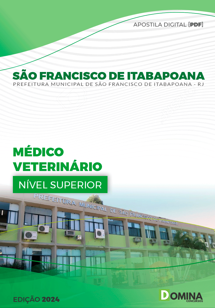 Apostila Médico Veterinário São Francisco Itabapoana RJ 2024