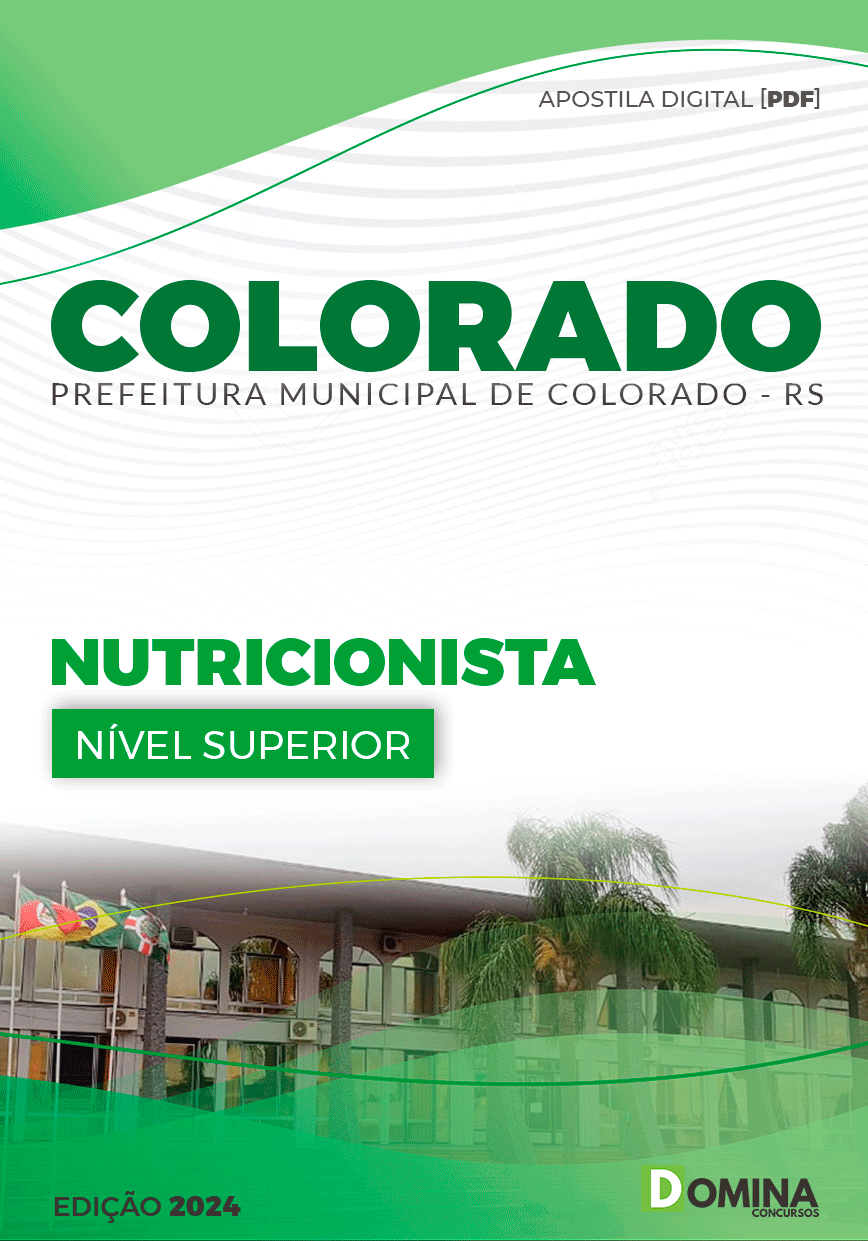 Apostila Colorado RS 2024 Nutricionista