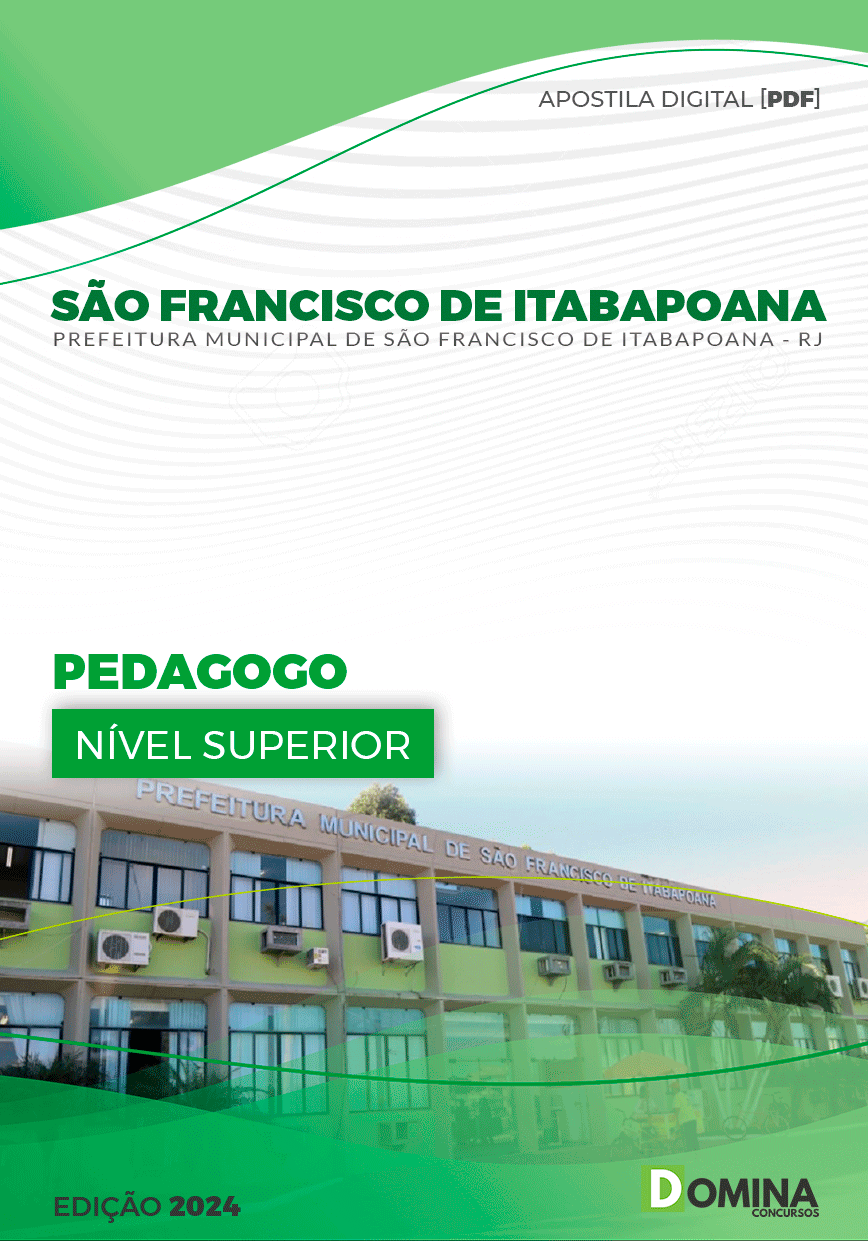 Apostila Pedagogo São Francisco Itabapoana RJ 2024