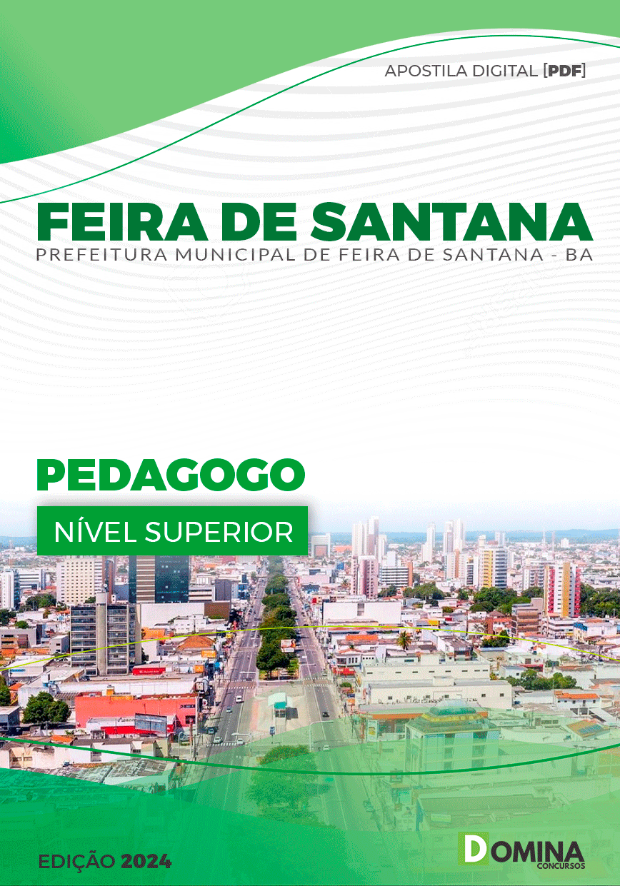 Apostila Pedagogo Feira de Santana BA 2024