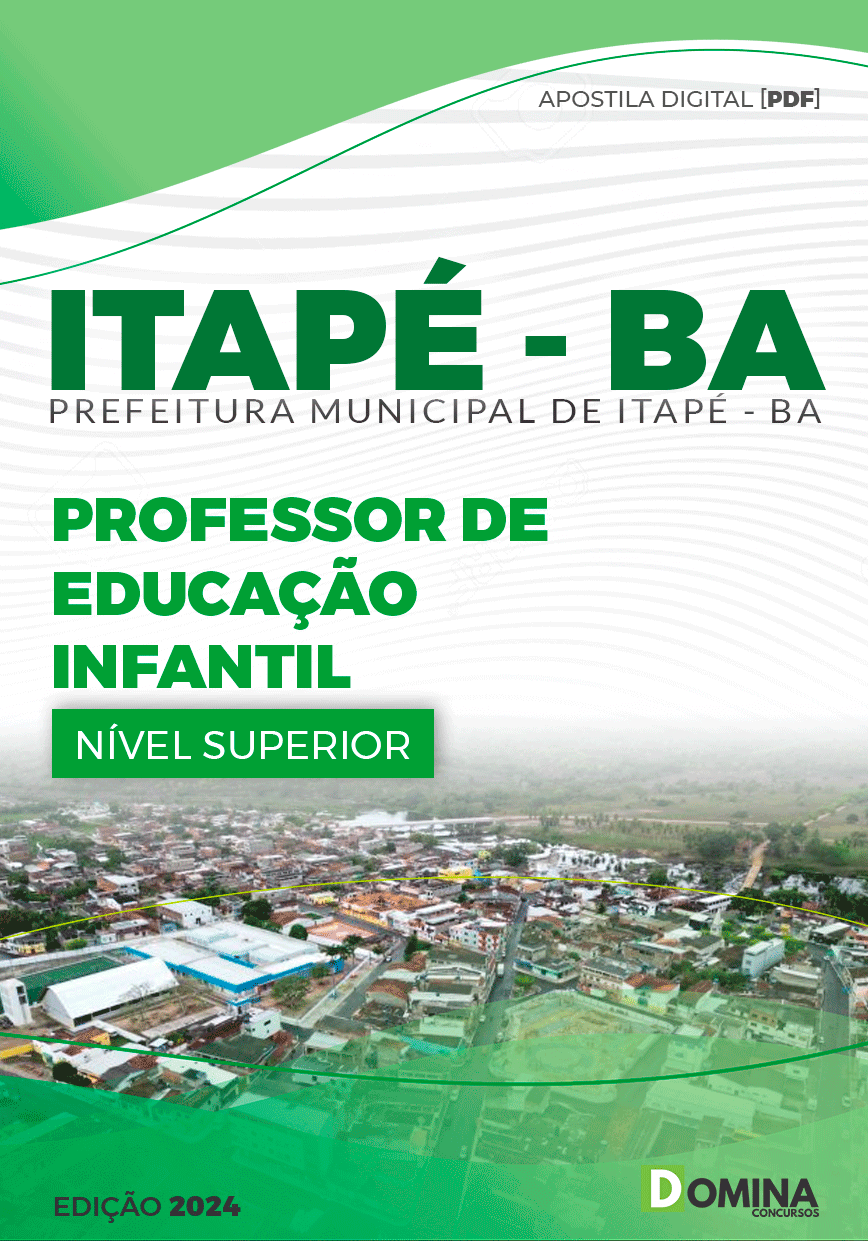 Apostila Professor de Educação Infantil Itapé BA 2024