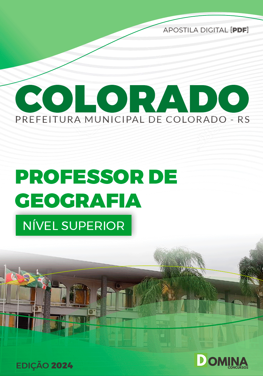 Apostila Colorado RS 2024 Professor De Geografia