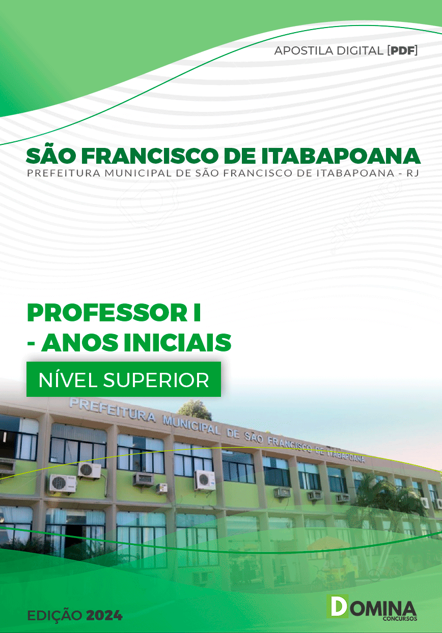 Apostila Professor I Anos Iniciais São Francisco Itabapoana 2024