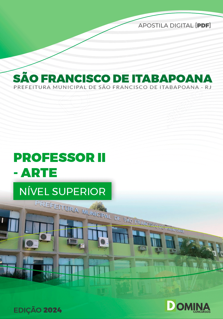 Apostila Professor de Arte São Francisco Itabapoana RJ 2024