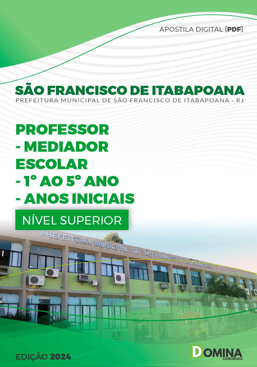 Apostila Professor Anos Iniciais São Francisco Itabapoana RJ 2024