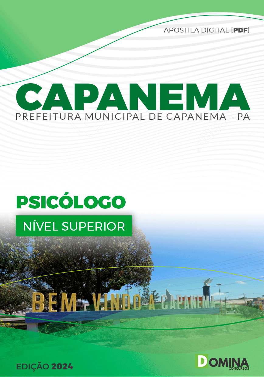 Apostila Capanema PA 2024 Psicólogo