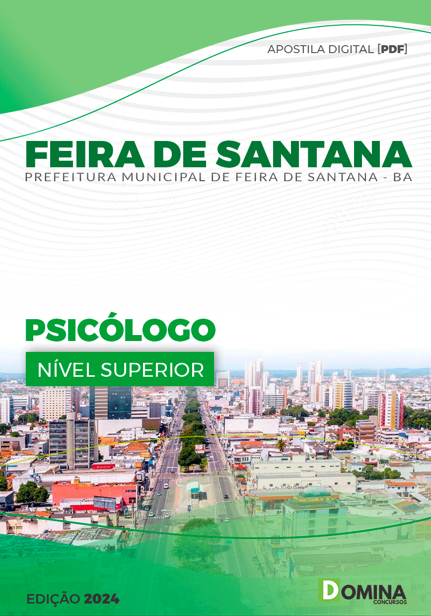 Apostila Psicólogo Feira de Santana BA 2024