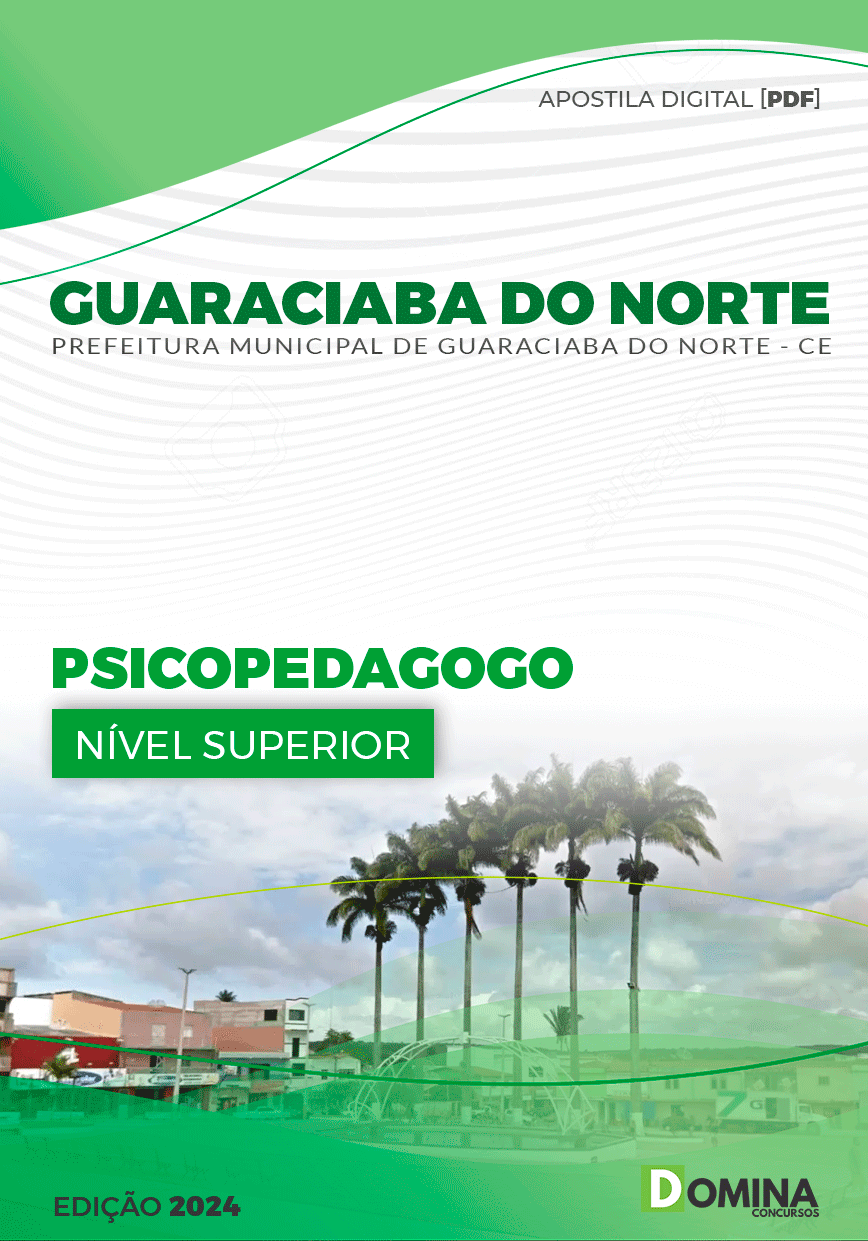 Apostila Psicopedagogo Guaraciaba do Norte CE 2024