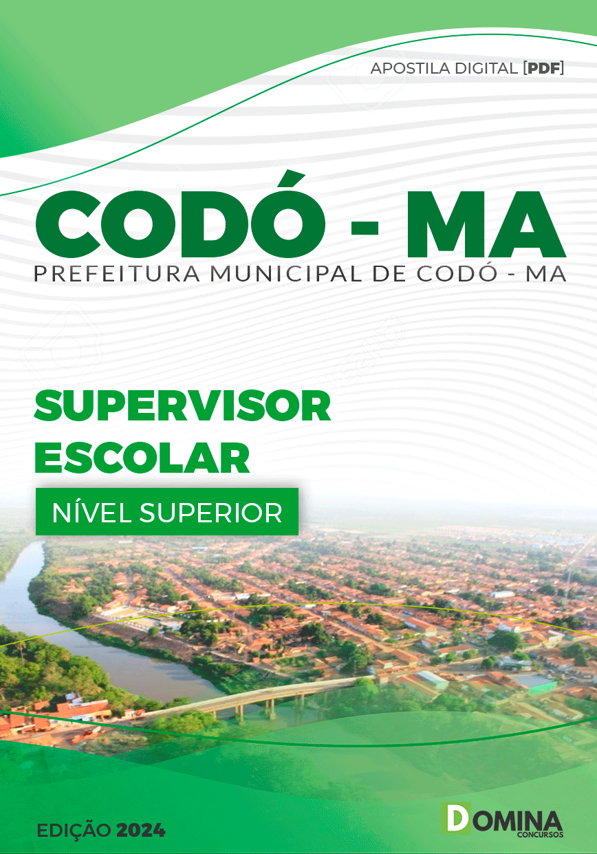 Apostila Codó MA 2024 Supervisor Escolar