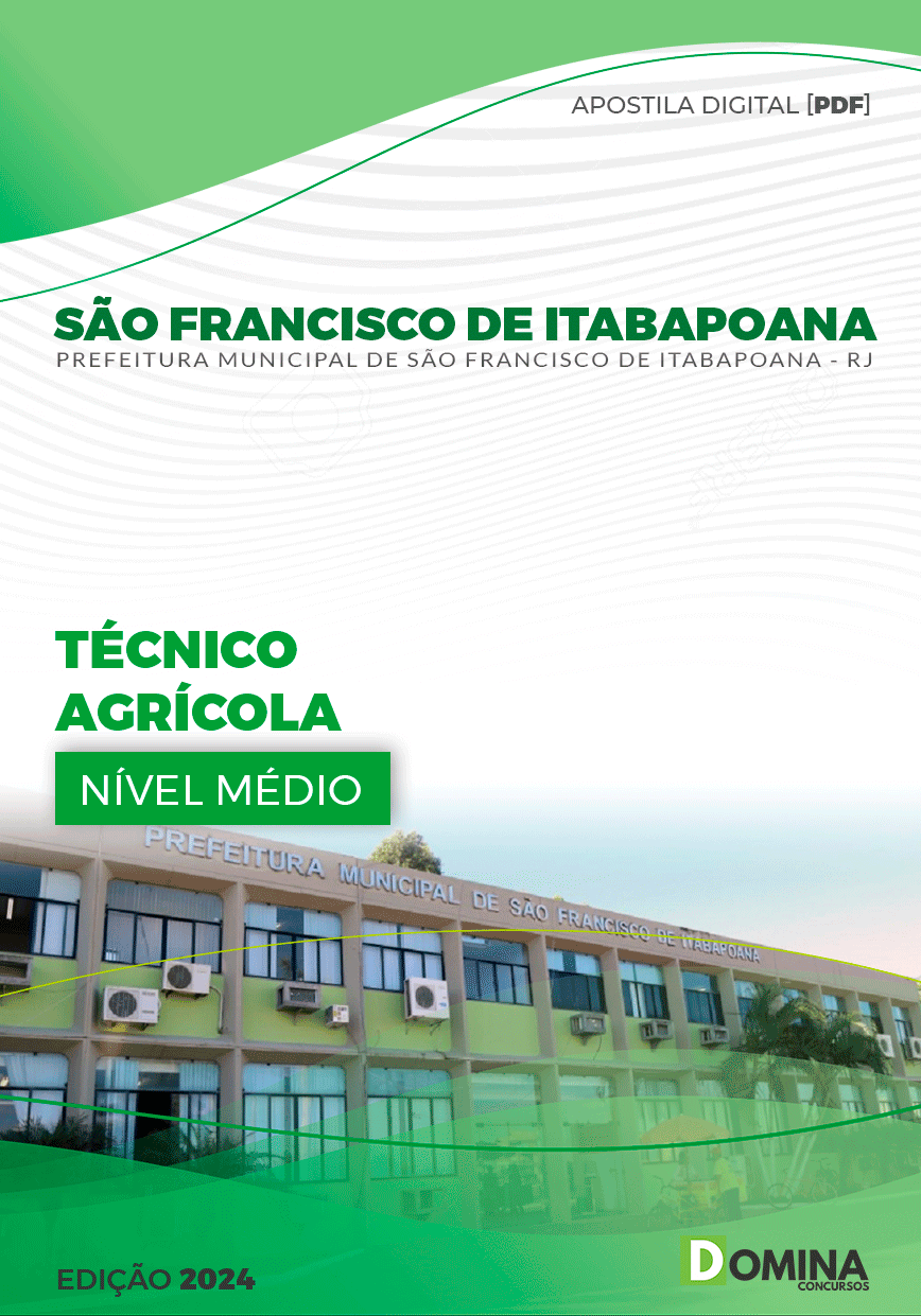 Apostila Técnico Agrícola São Francisco Itabapoana RJ 2024