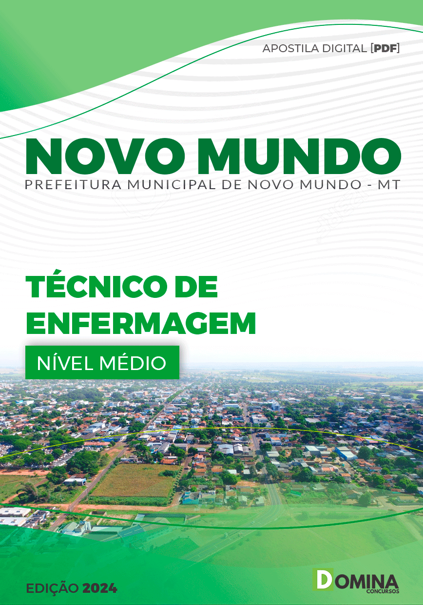 Apostila Novo Mundo MT 2024 Técnico De enfermagem