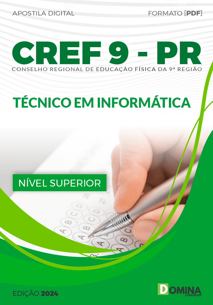 Apostila Técnico em Informática CREF 9 PR 2024