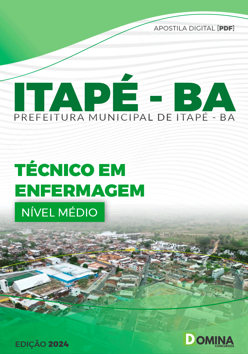 Apostila Técnico em Enfermagem Itapé BA 2024