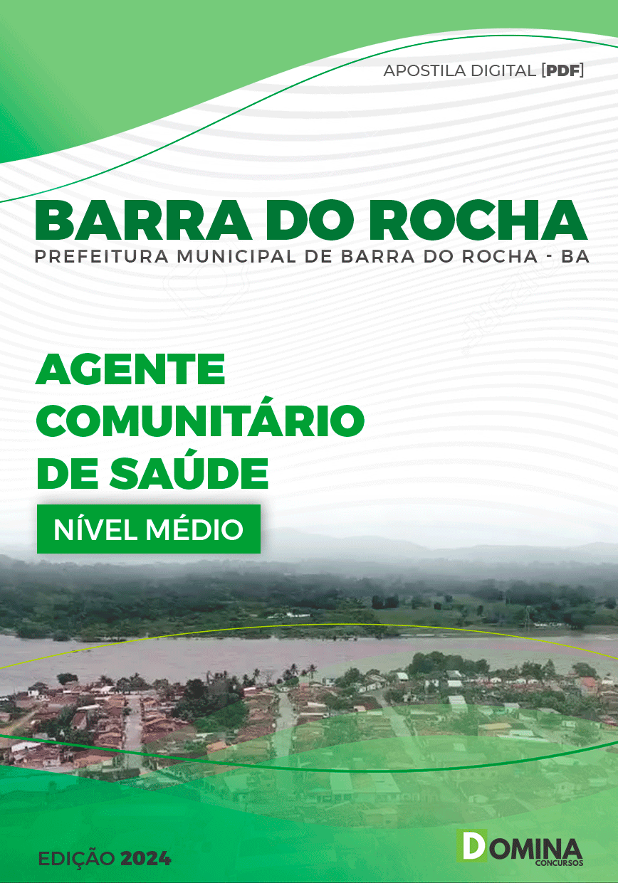 Apostila Agente Comunitário de Saúde Barra do Rocha BA 2024