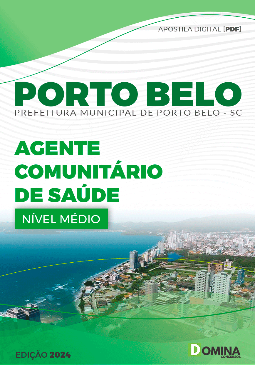 Apostila Agente Comunitário de Saúde Porto Belo SC 2024