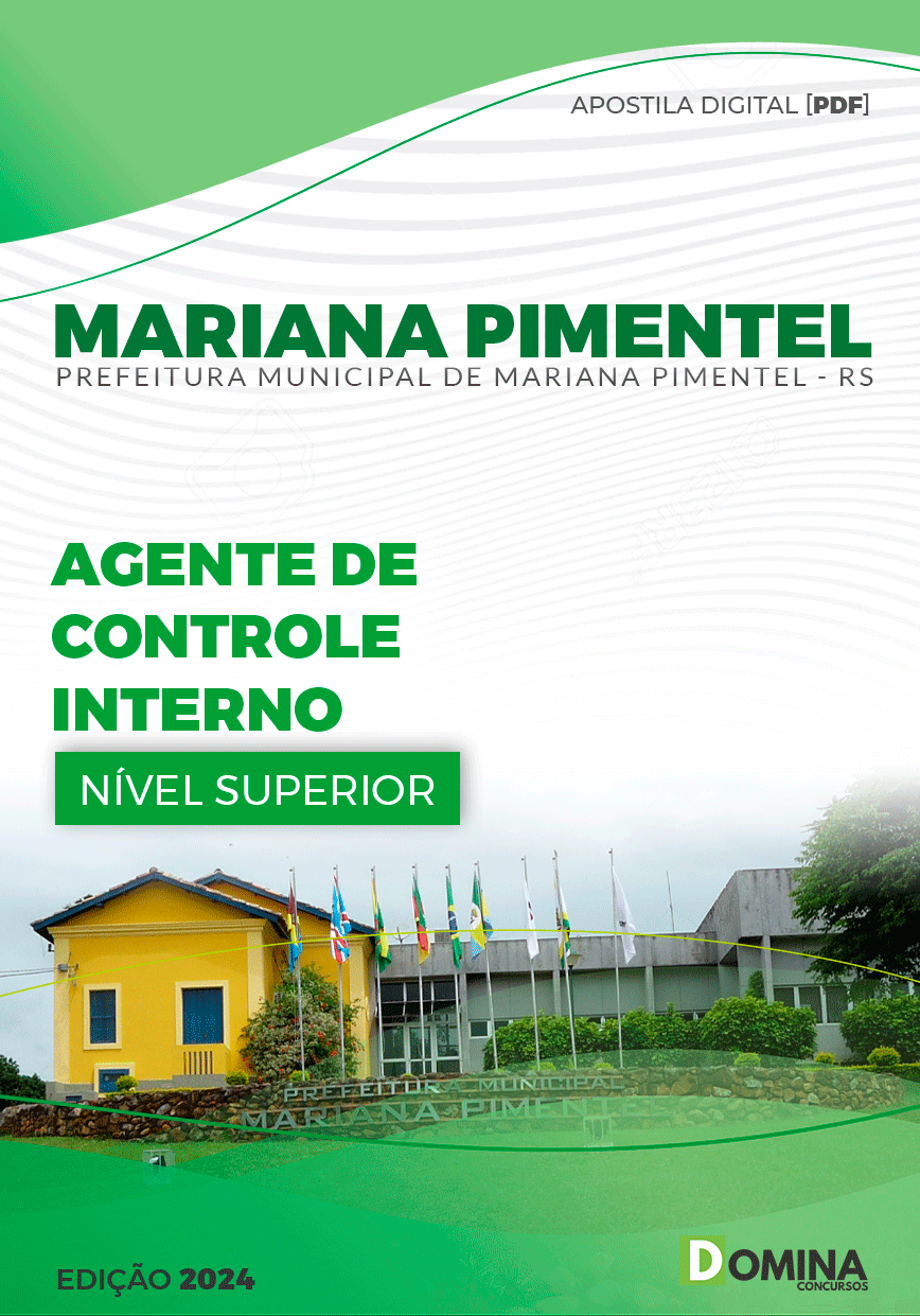 Apostila Agente de Controle Interno Mariana Pimentel RS 2024