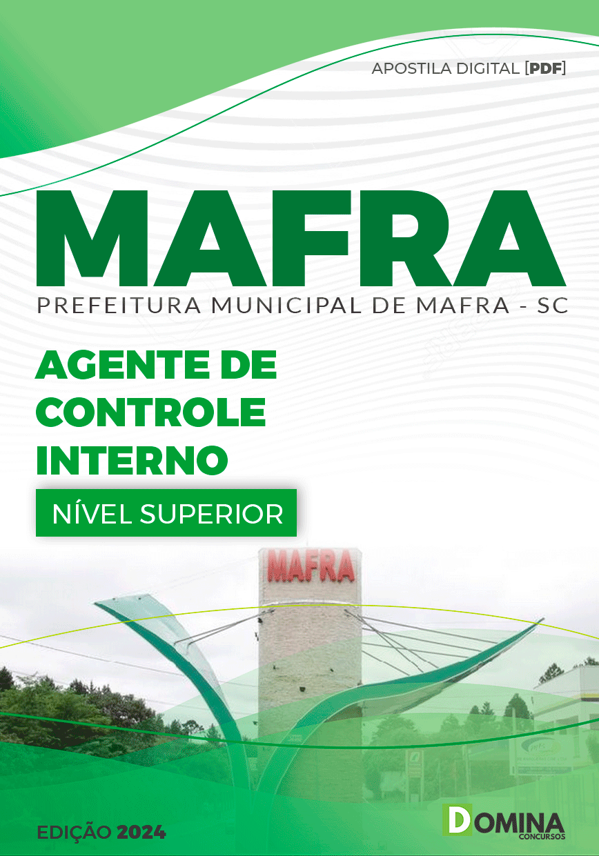 Apostila Agente de Controle Interno Mafra SC 2024