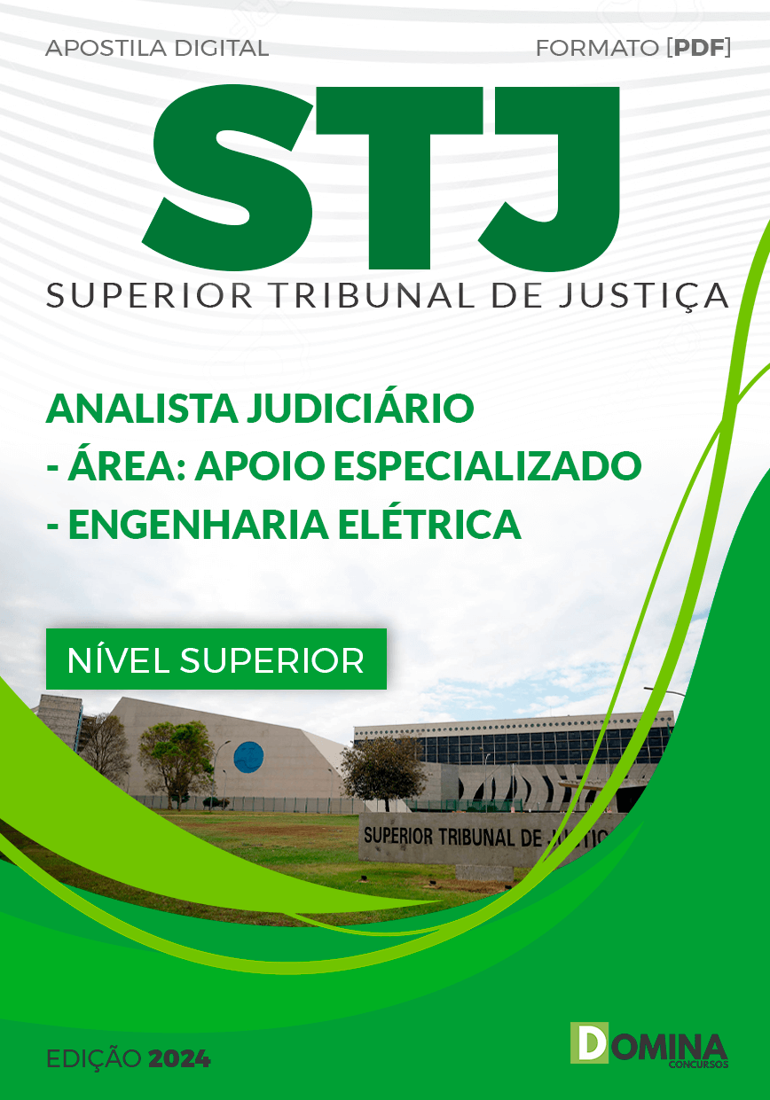 Apostila Analista Judiciário Engenharia Elétrica STJ 2024