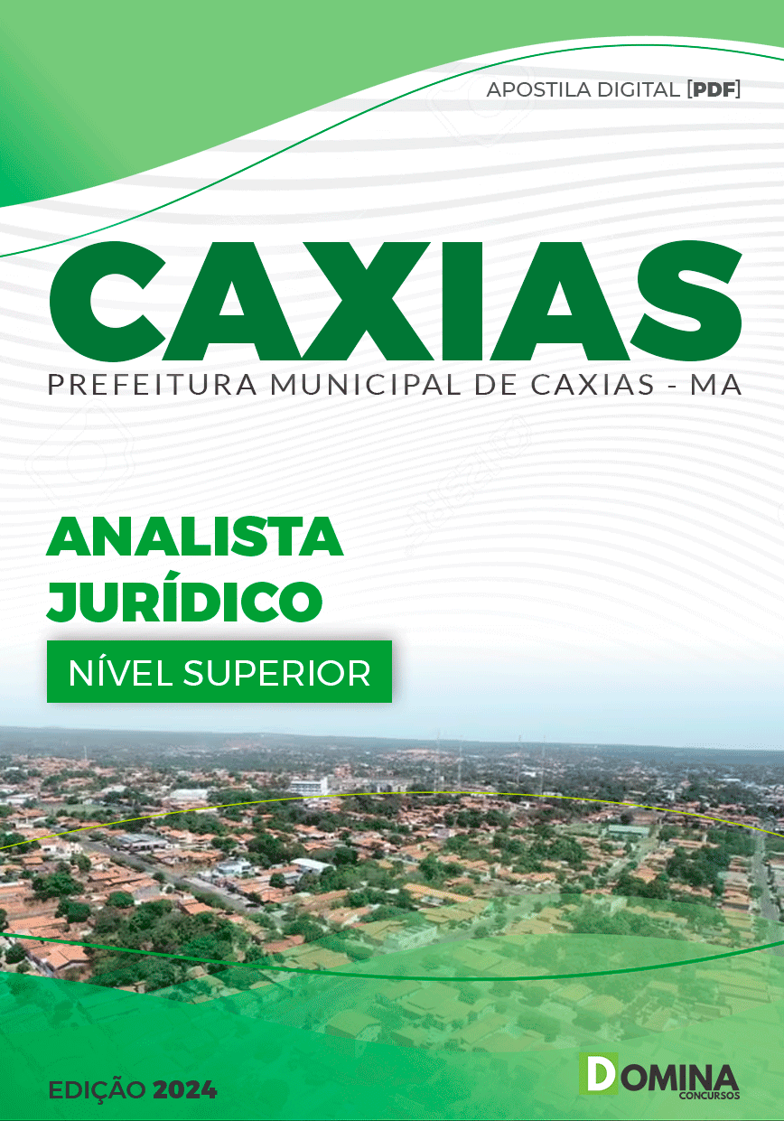 Apostila Analista Jurídico Caxias MA 2024