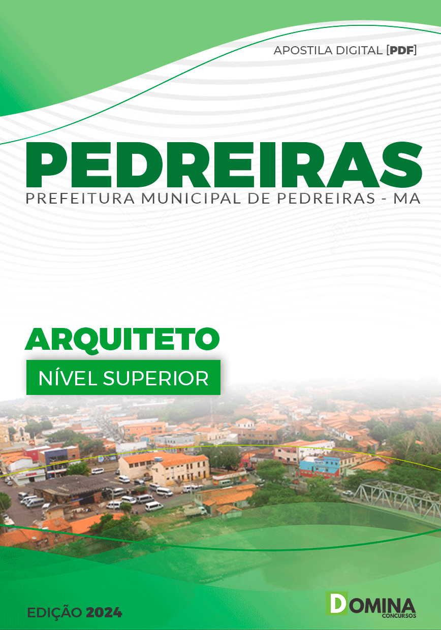 Apostila Arquiteto Pedreiras MA 2024