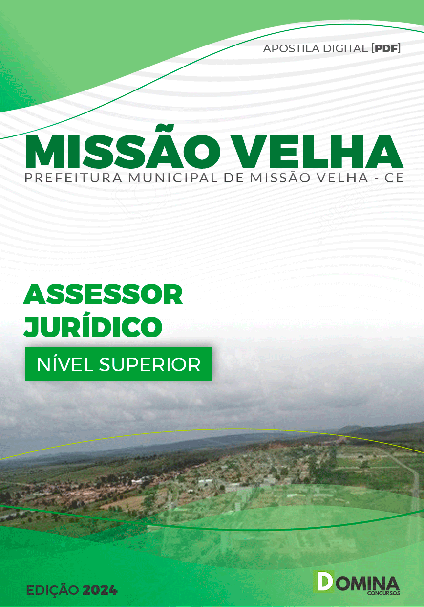 Apostila Assessor Jurídico Missão Velha CE 2024