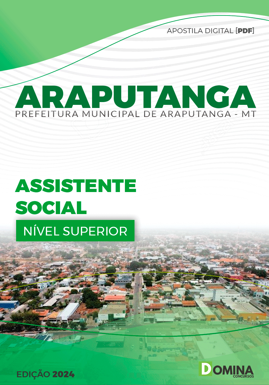 Apostila Assistente Social Araputanga MT 2024