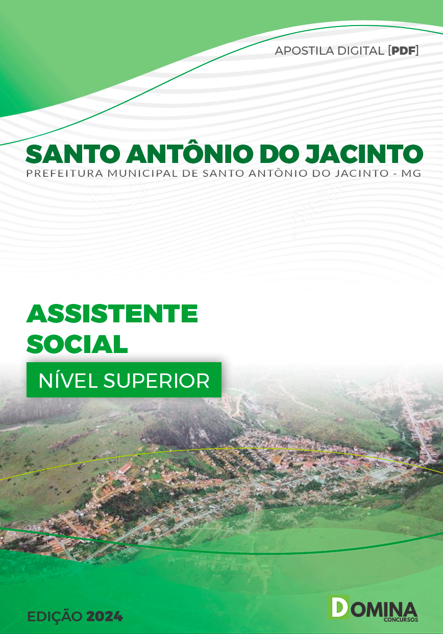 Apostila Assistente Social Santo Antônio do Jacinto MG 2024