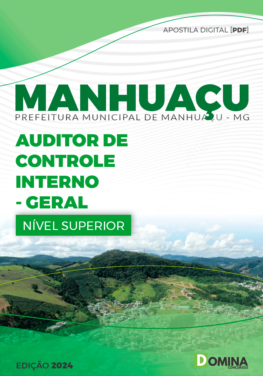 Apostila Auditor de Controle Interno Manhuaçu MG 2024