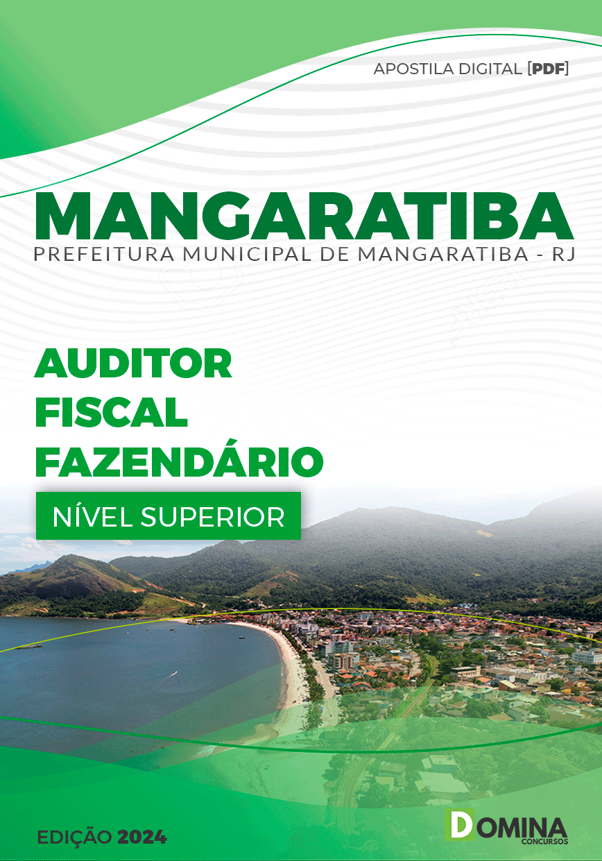 Apostila Auditor Fiscal Fazendário Mangaratiba RJ 2024