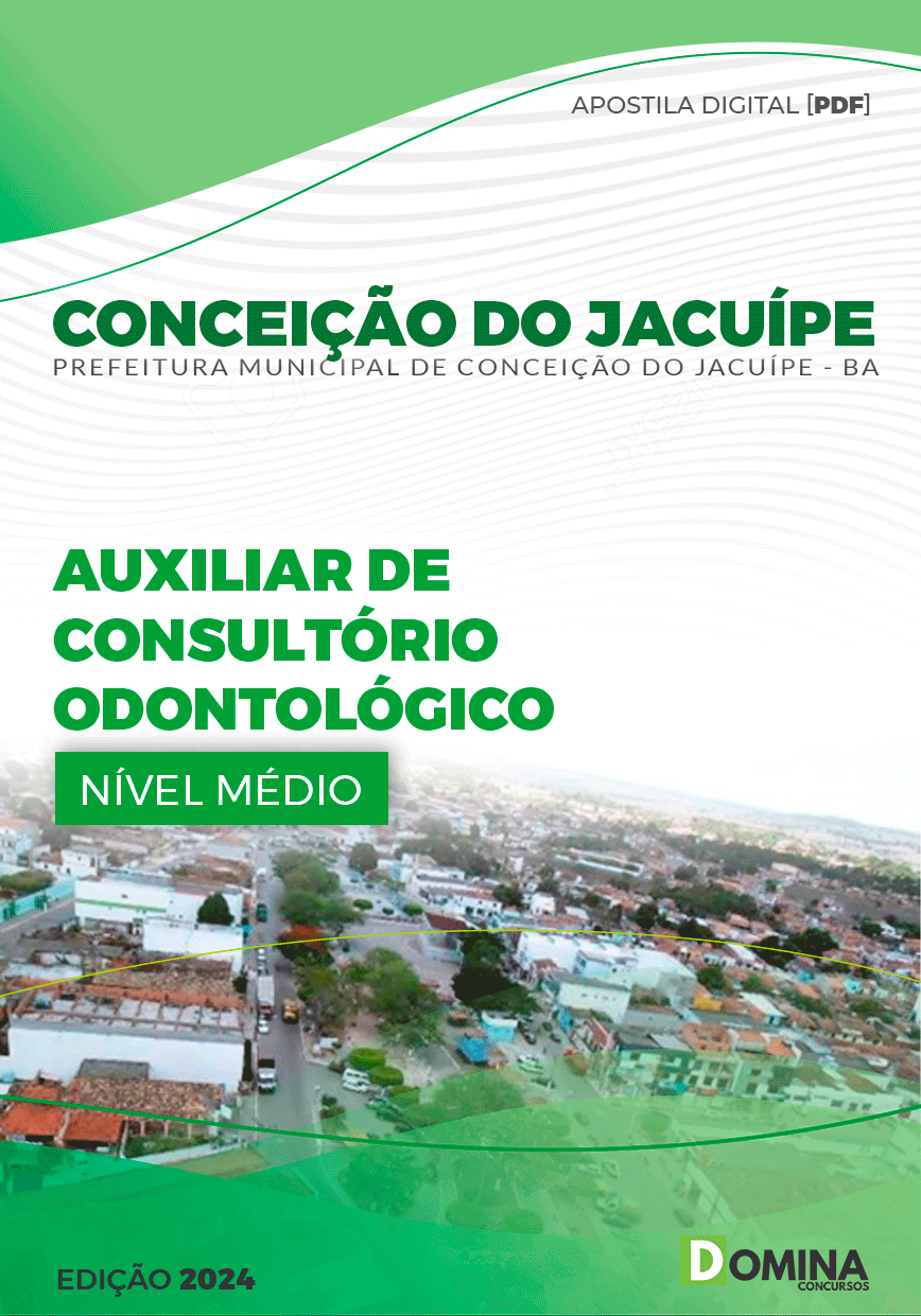 Apostila Aux Consultório Odontológico Conceição Jacuípe BA 2024