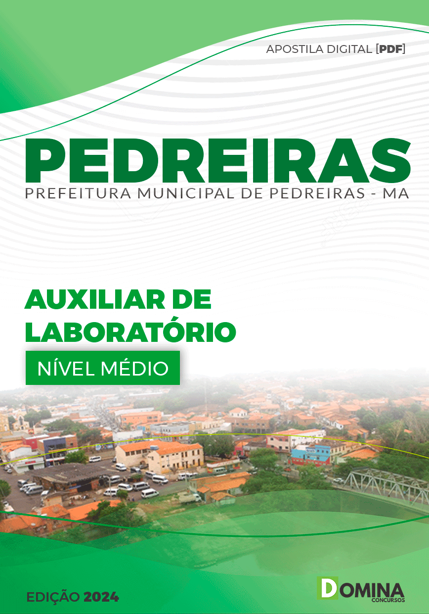 Apostila Auxiliar de Laboratório Pedreiras MA 2024