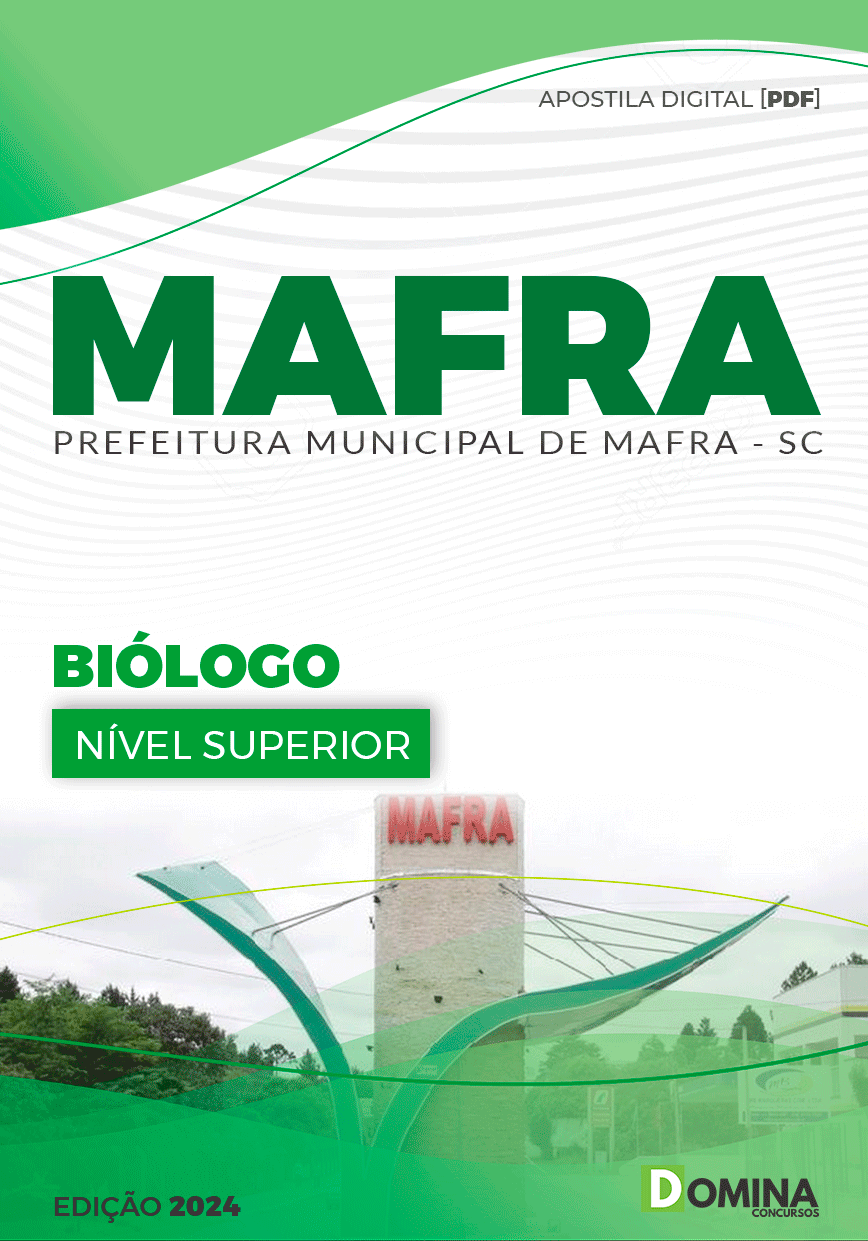 Apostila Biólogo Mafra SC 2024