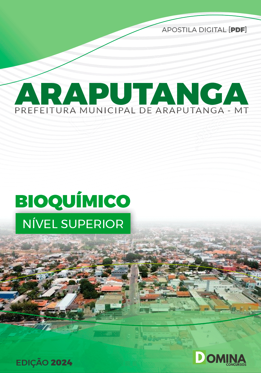 Apostila Bioquímico Araputanga MT 2024