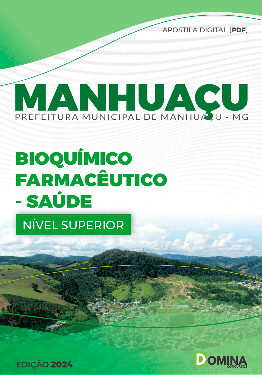 Apostila Bioquímico Farmacêutico Manhuaçu MG 2024