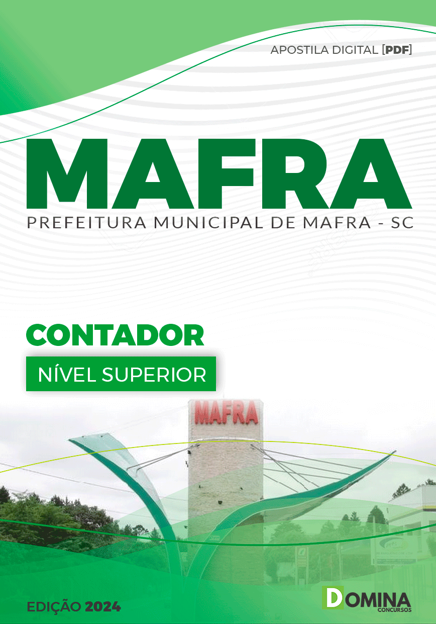 Apostila Contador Mafra SC 2024