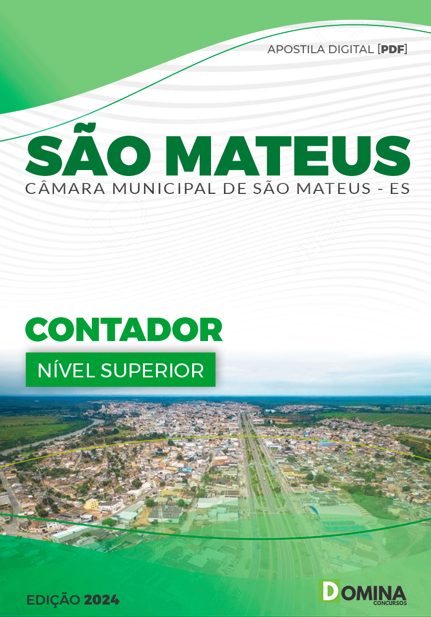 Apostila Contador Câmara São Mateus ES 2024