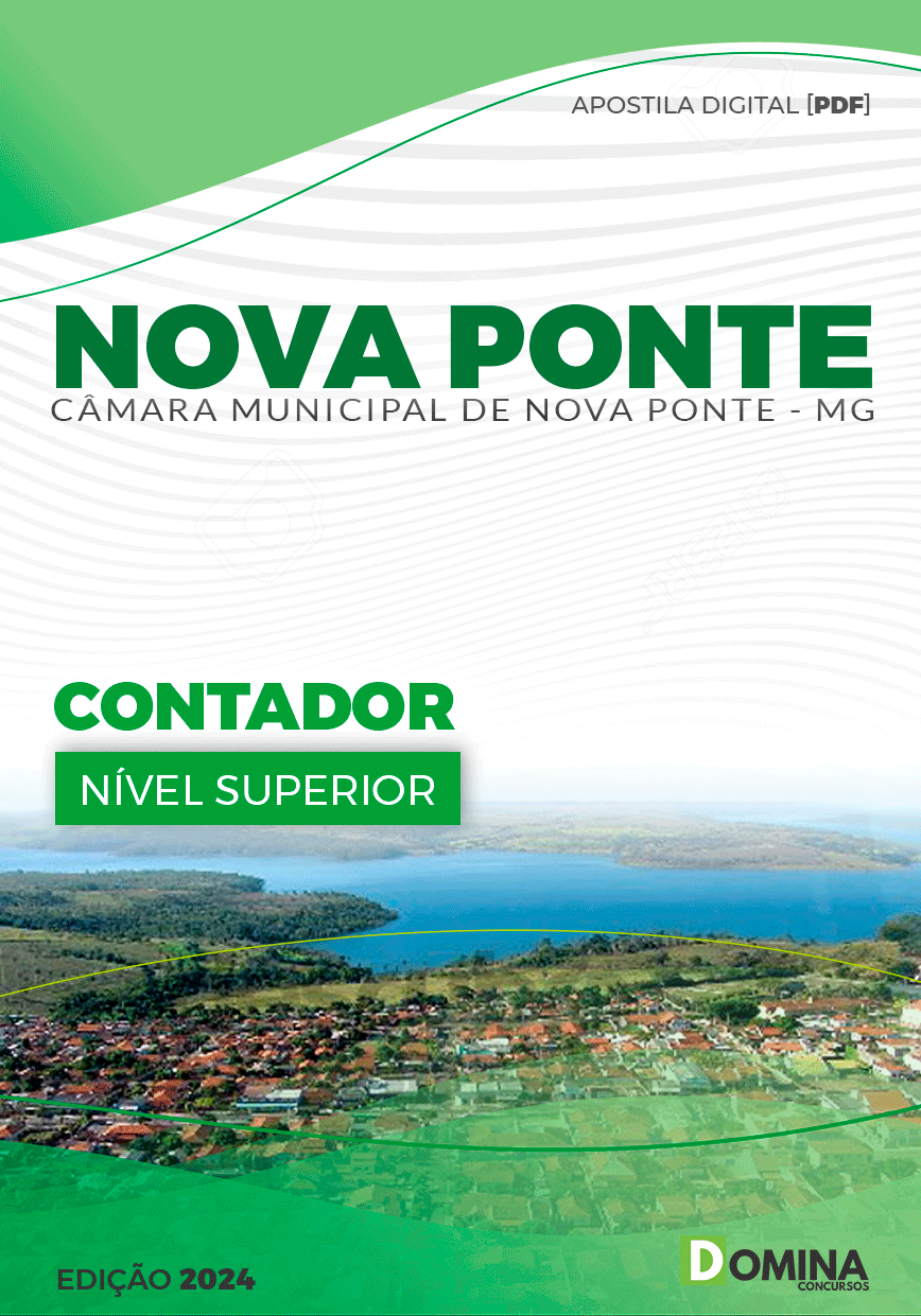 Apostila Contador Câmara Nova Ponte MG 2024