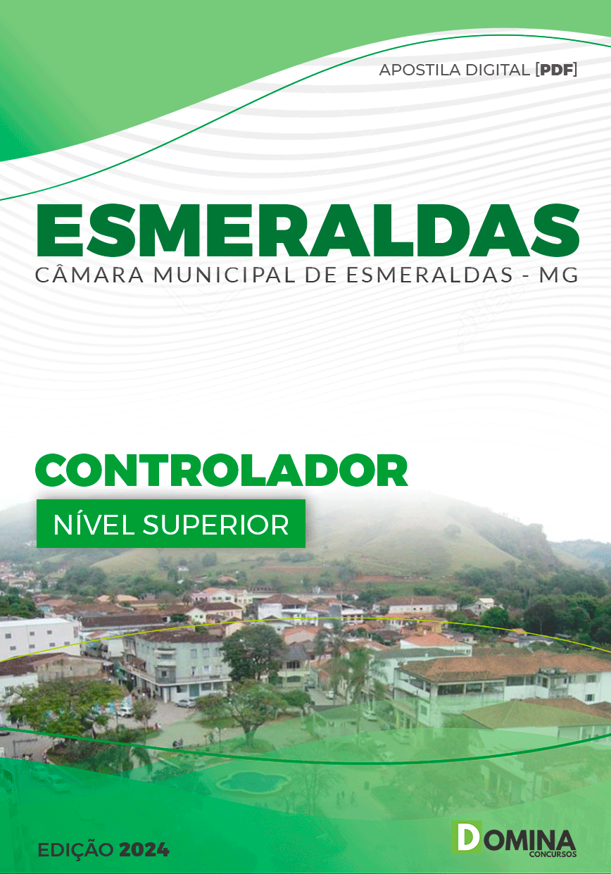 Apostila Controlador Câmara Esmeraldas MG 2024