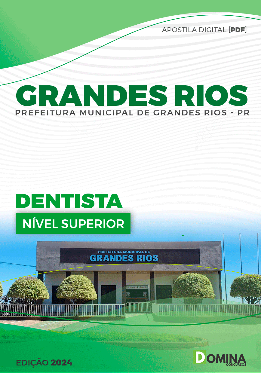 Apostila Dentista Grandes Rios PR 2024