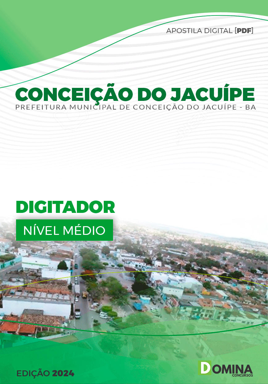 Apostila Digitador Conceição do Jacuípe BA 2024